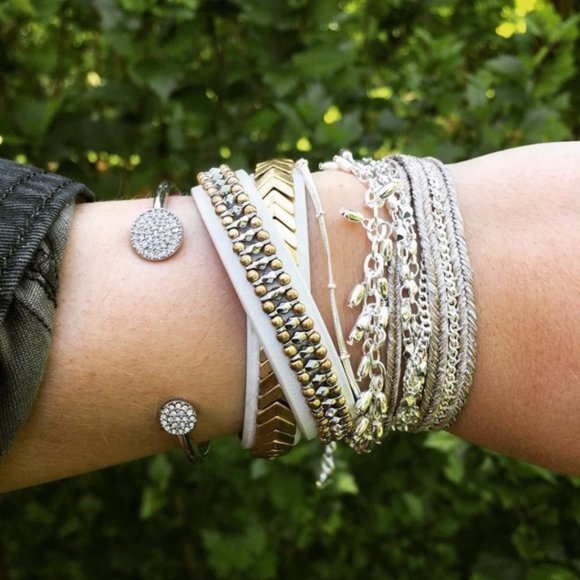 [Stella and Dot] Gilded Path Double Wrap bracelet - Picture 5 of 5
